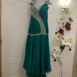 Emerald Pageant Dress